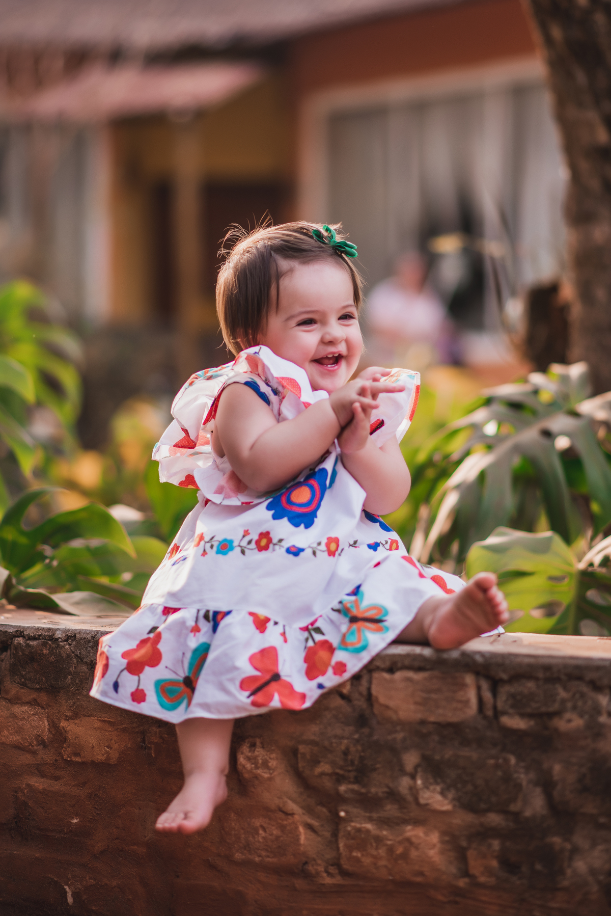 A Ana luiza se divertiu muito no seu ensaio Smash the Cake que fizemos no nosso estúdio em Bebedouro - Sp