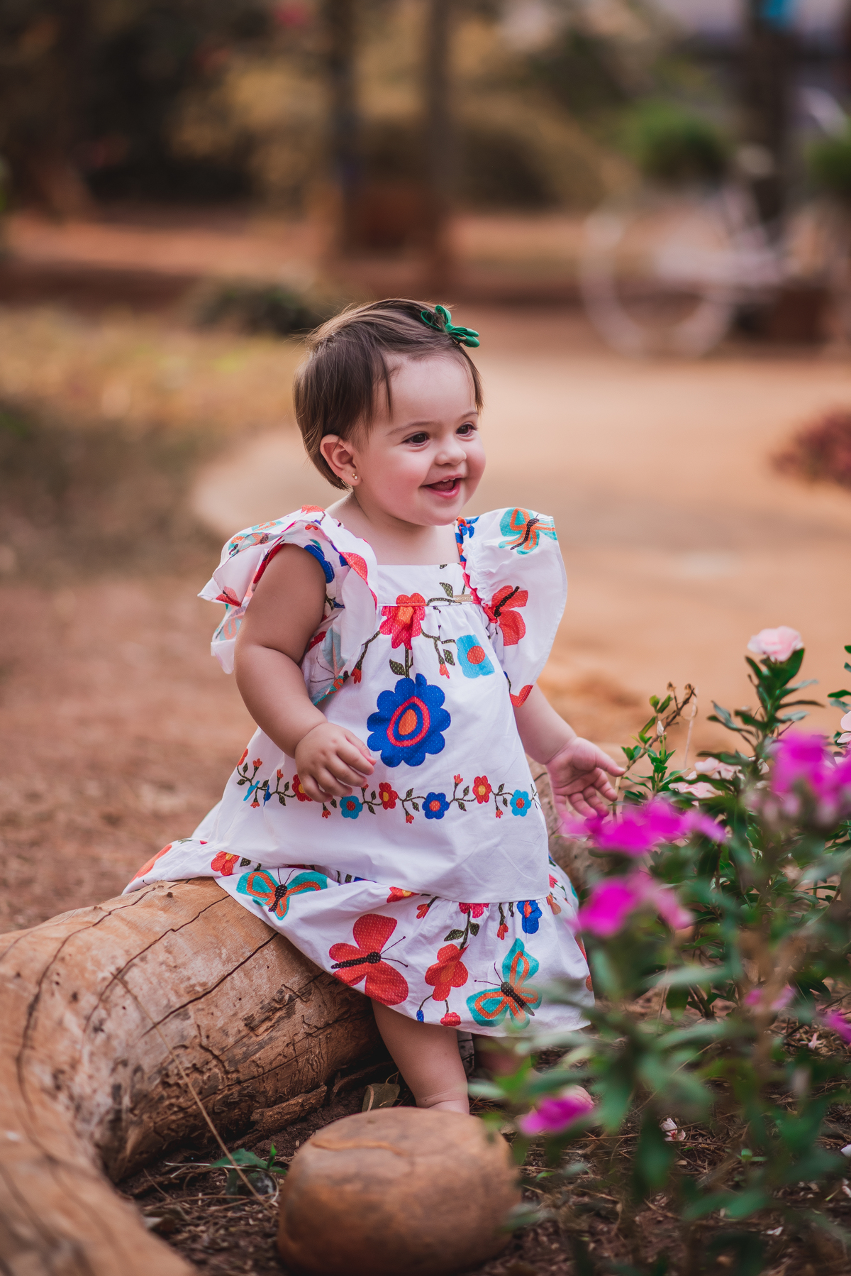A Ana luiza se divertiu muito no seu ensaio Smash the Cake que fizemos no nosso estúdio em Bebedouro - Sp