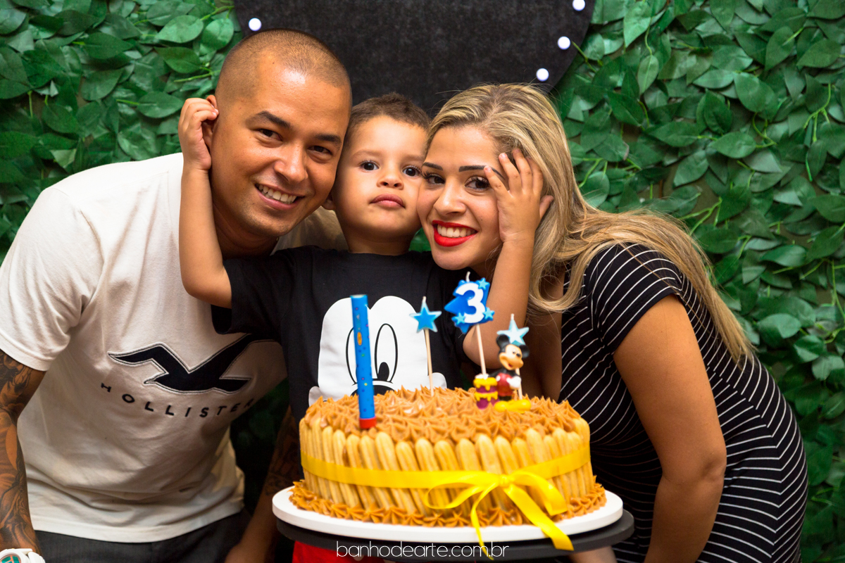 Aniversário Infantil  | Tema Mickey | Vitor 3 anos