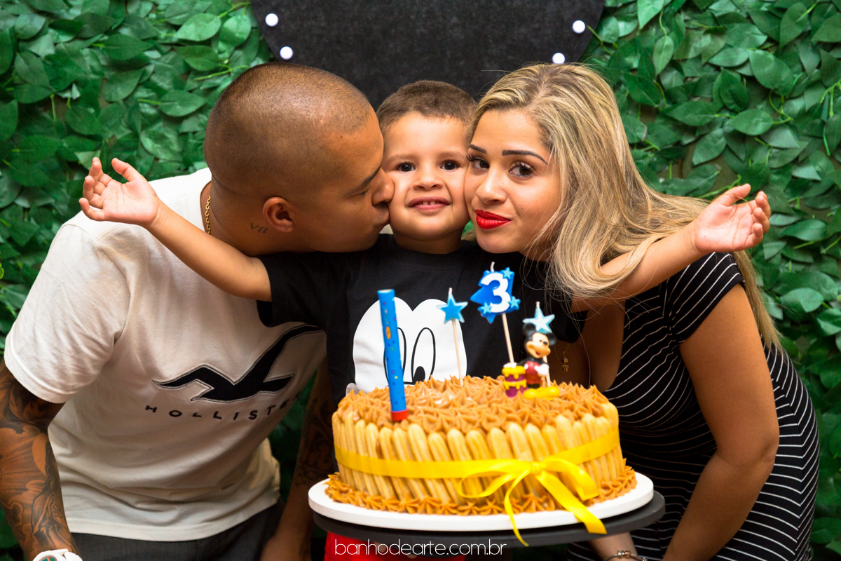 Aniversário Infantil  | Tema Mickey | Vitor 3 anos