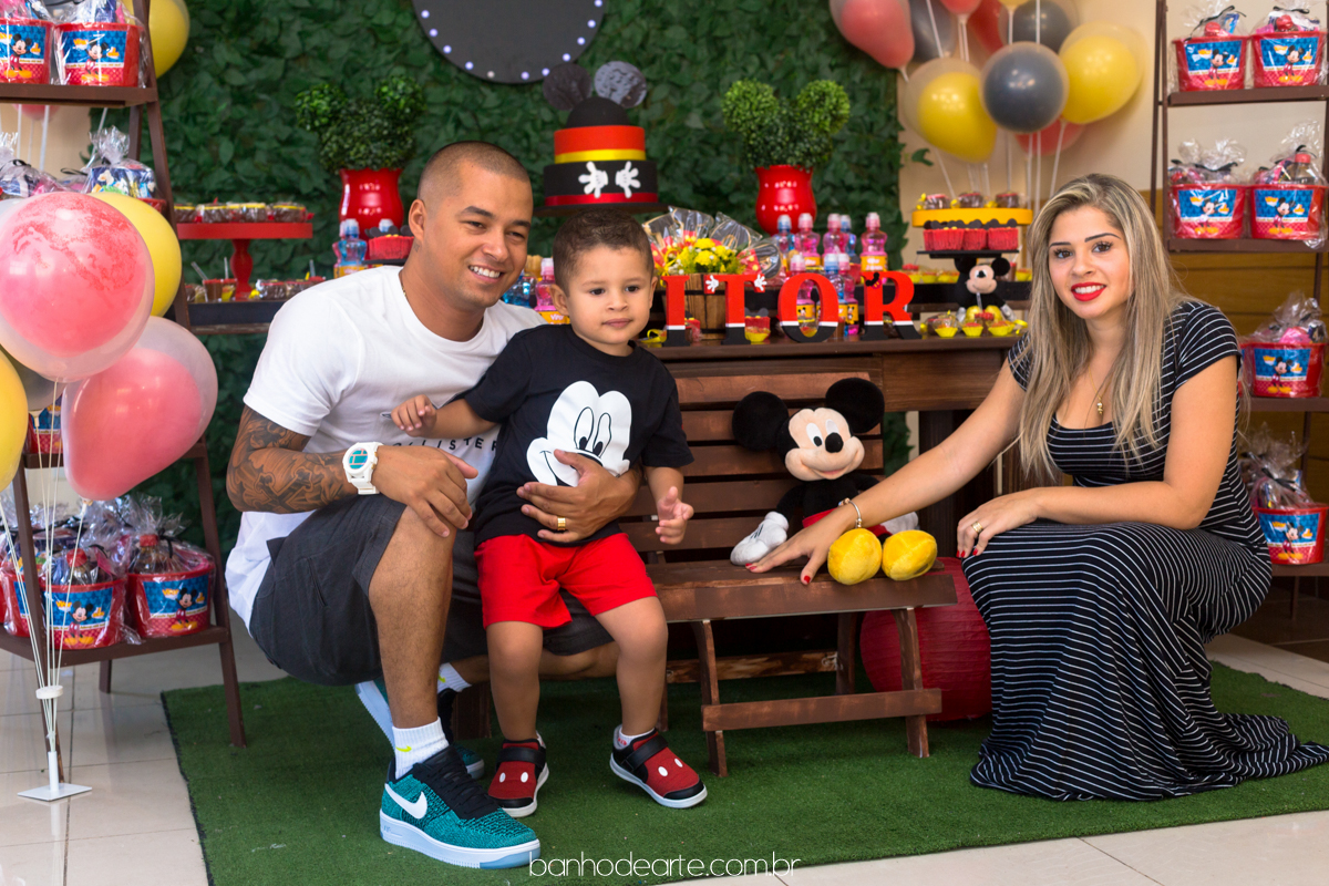Aniversário Infantil  | Tema Mickey | Vitor 3 anos