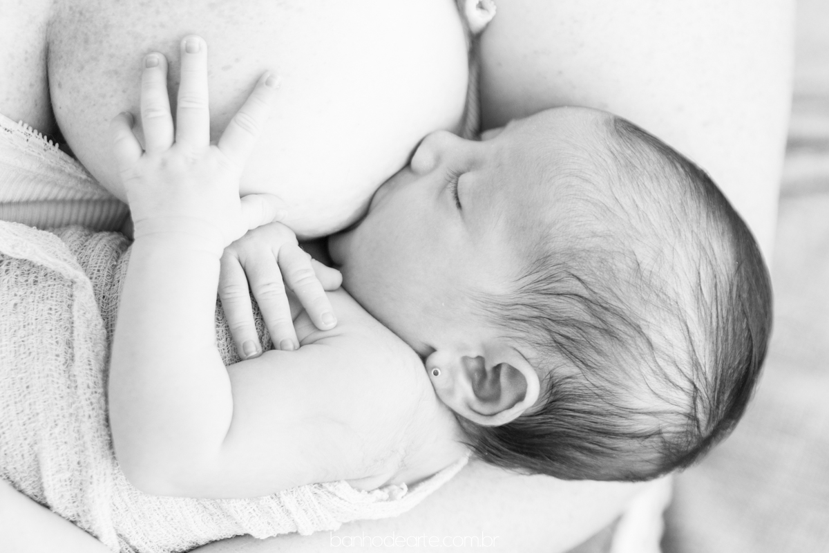 Recém-nascido | Helena | 13 dias de vida  |  Como é bom amamentar