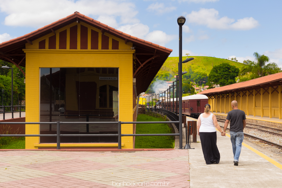 Gestante Natália | Guararema | SP | Estação Ferroviária de Guararema