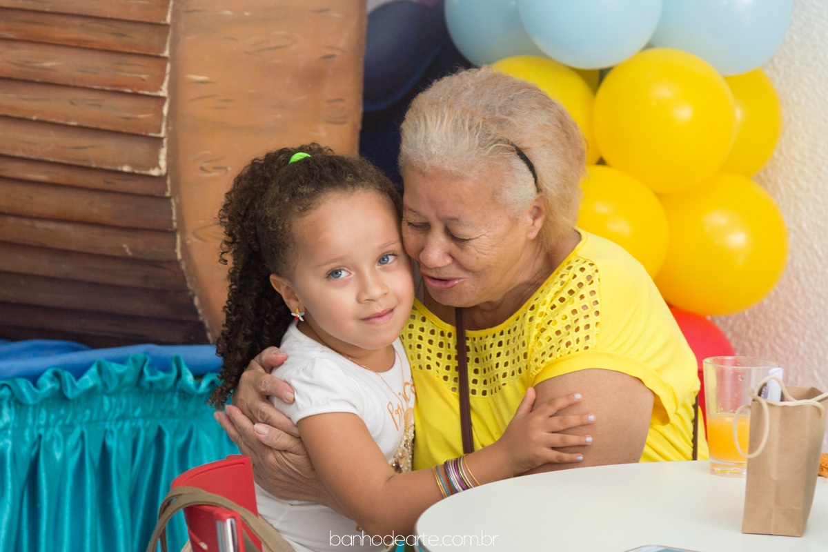 Aniversário Infantil | Tema Sereia Ariel  | Laura 4 anos | Amor de avó