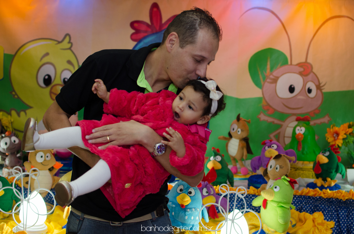 Aniversario Infantil Tema Galinha Pintadinha | Rafaella 1 ano