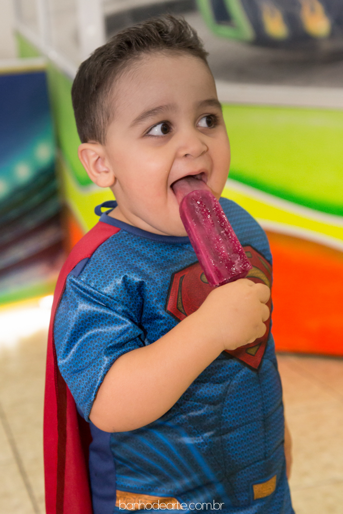 Aniversário tema Super Homem e Mulher Maravilha | Isadora e Lorenzo