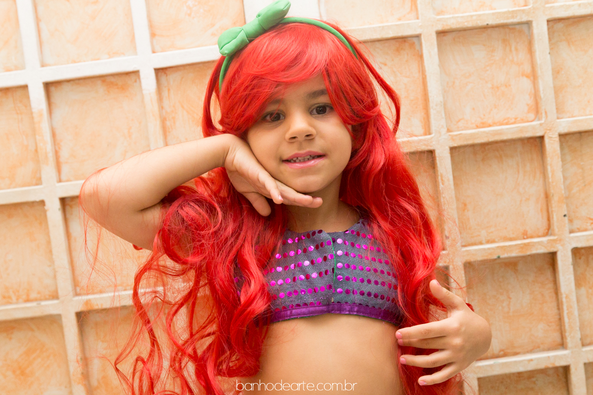 Aniversário Tema Pequena Sereia Ariel | Luiza 5 anos