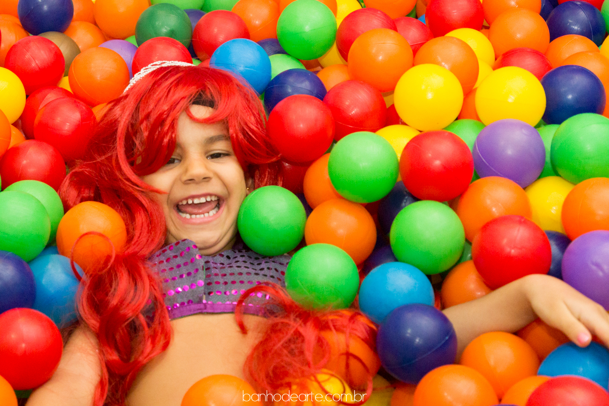 Aniversário Tema Pequena Sereia Ariel | Luiza 5 anos