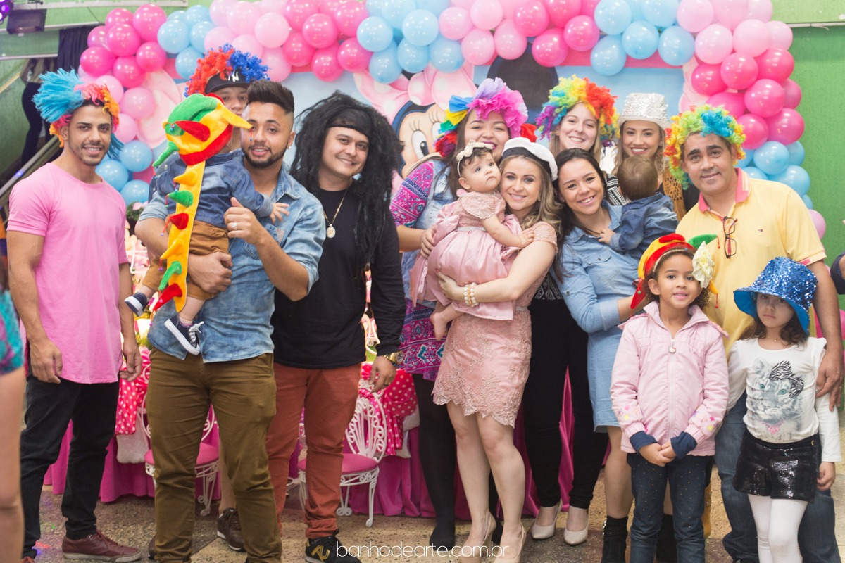 Aniversário Infantil Tema Minnie | Laura 1 ano