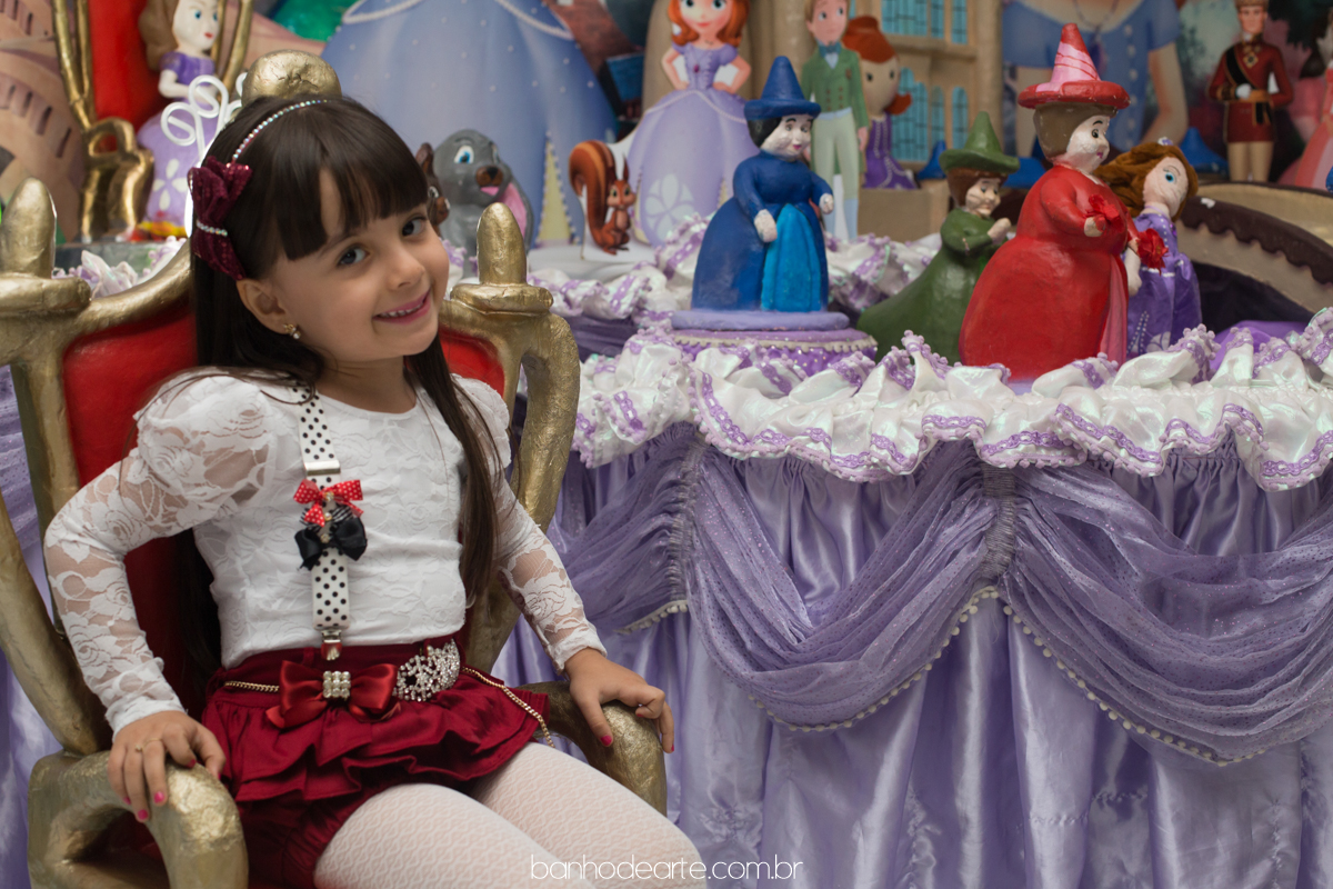 Aniversário Tema Princesa Sofia | Giovanna 5 anos
