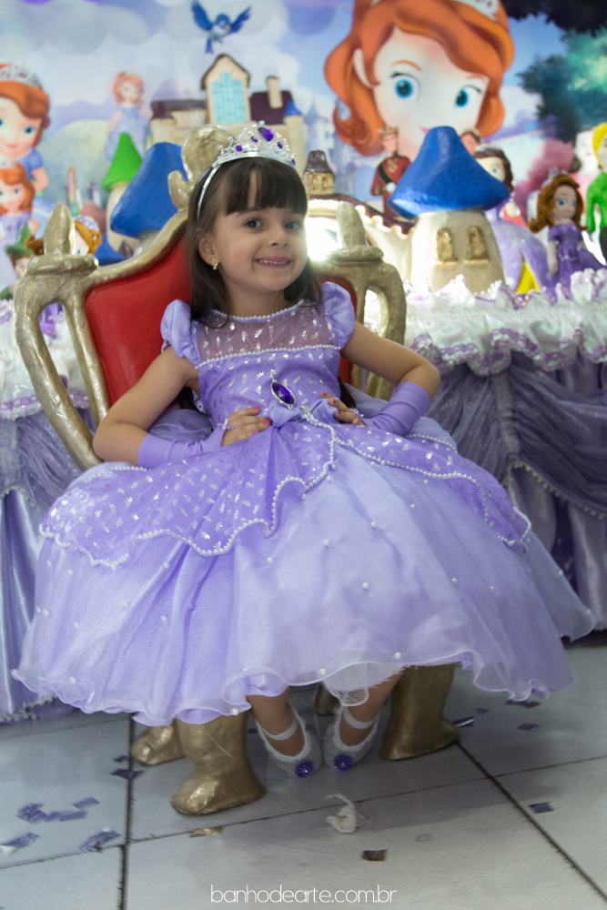 Aniversário Tema Princesa Sofia | Giovanna 5 anos