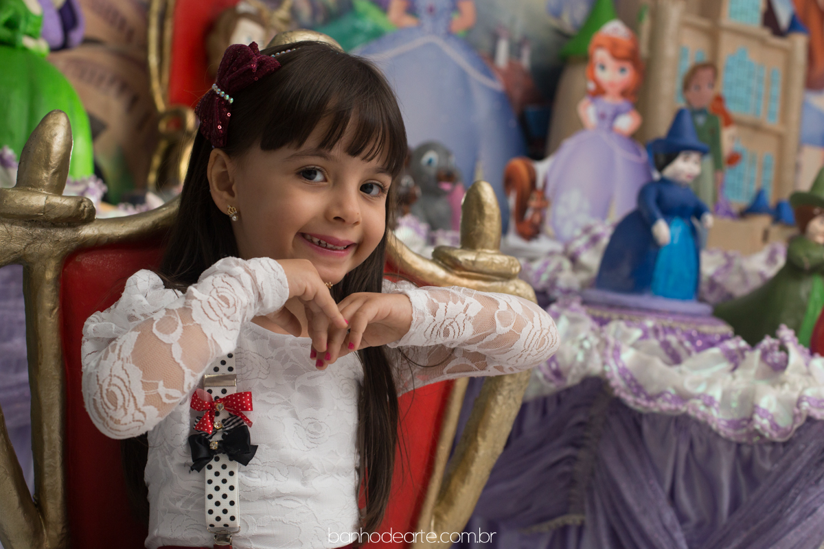 Aniversário Tema Princesa Sofia | Giovanna 5 anos