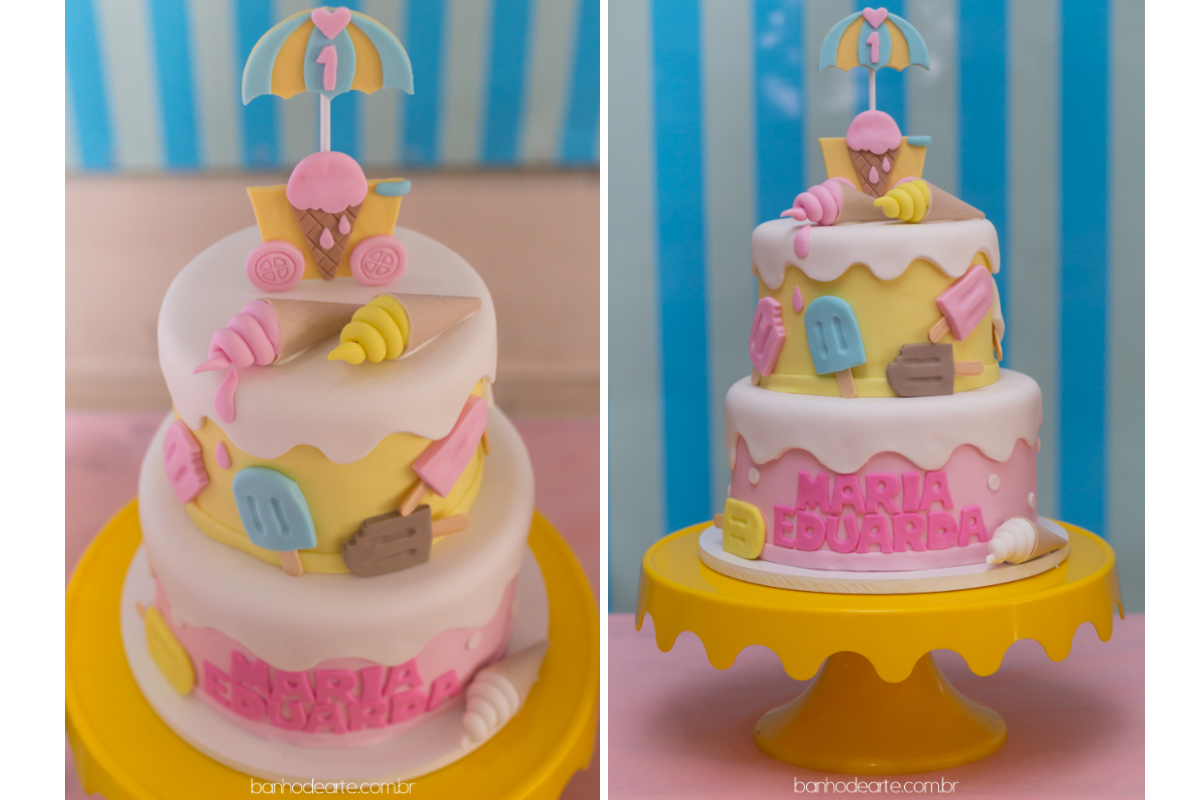 Festa do Sorvete | Maria Eduarda 1 ano