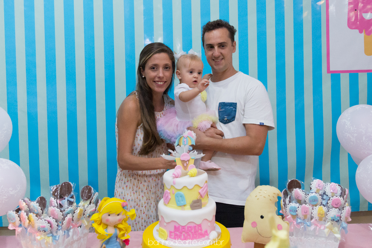 Festa do Sorvete | Maria Eduarda 1 ano