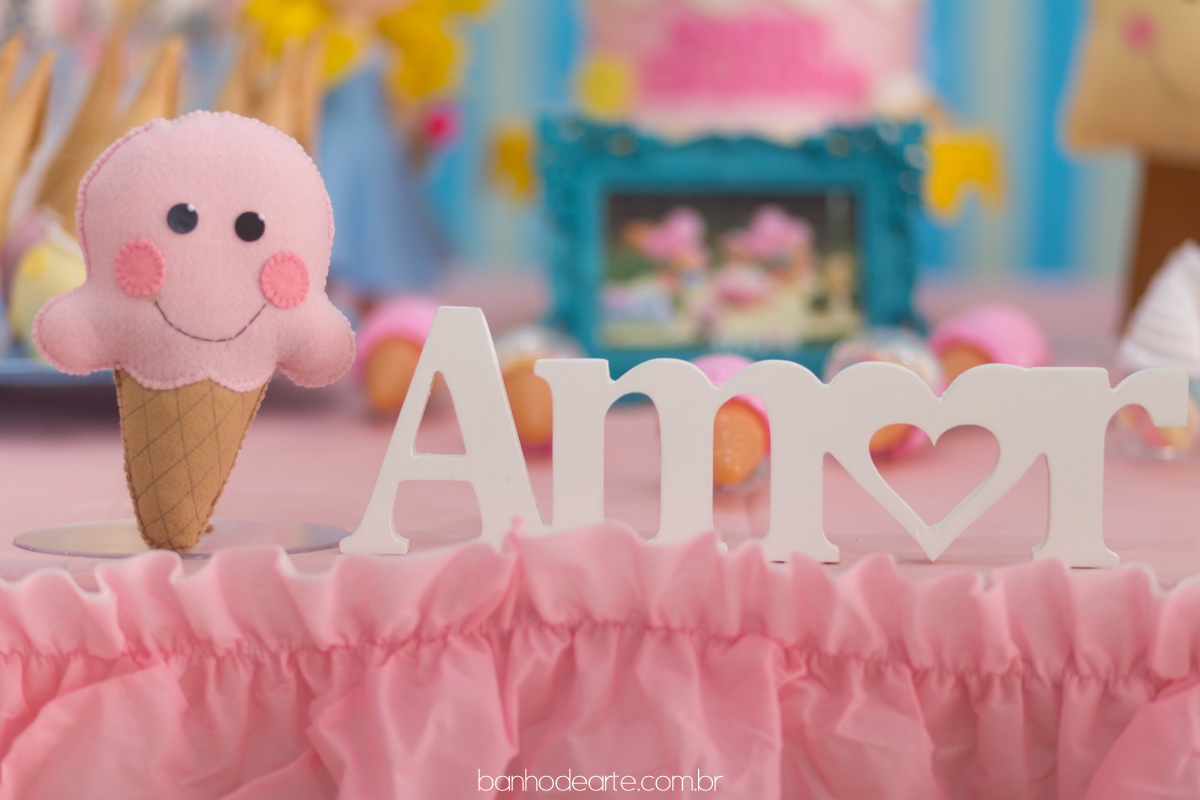 Festa do Sorvete | Maria Eduarda 1 ano