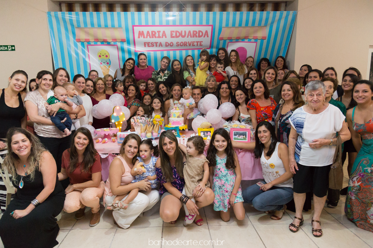 Festa do Sorvete | Maria Eduarda 1 ano
