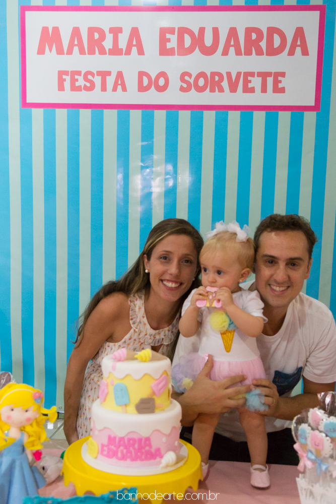 Festa do Sorvete | Maria Eduarda 1 ano