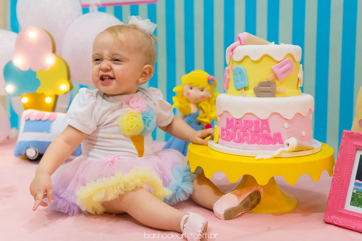 Festa do Sorvete | Maria Eduarda 1 ano