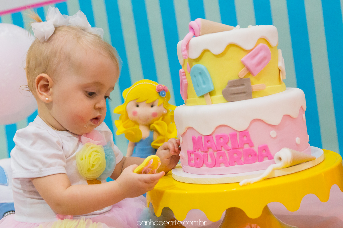 Festa do Sorvete | Maria Eduarda 1 ano