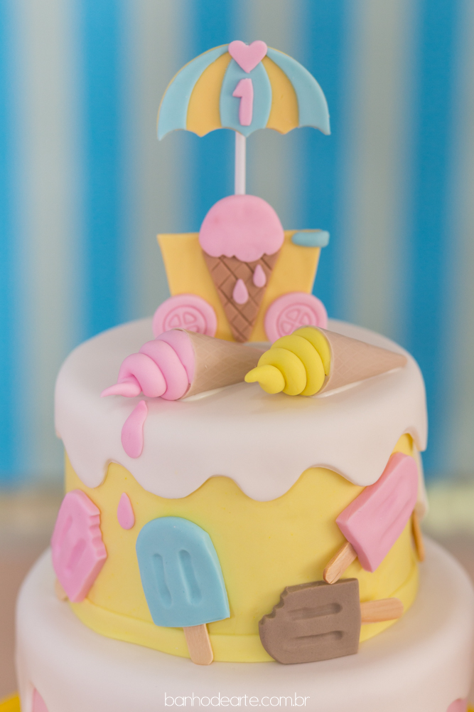 Festa do Sorvete | Maria Eduarda 1 ano