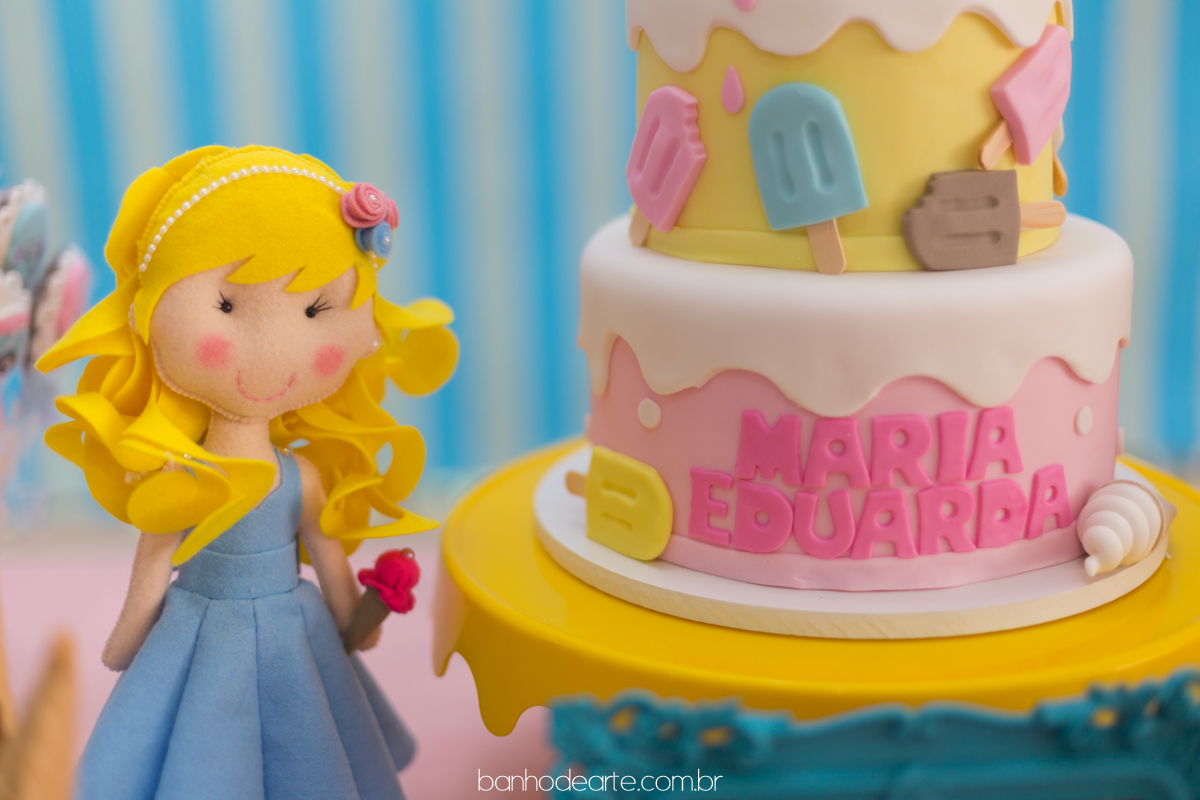 Festa do Sorvete | Maria Eduarda 1 ano