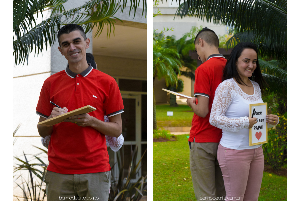 Ensaio Revelação de Gravidez Luciana e Tiago