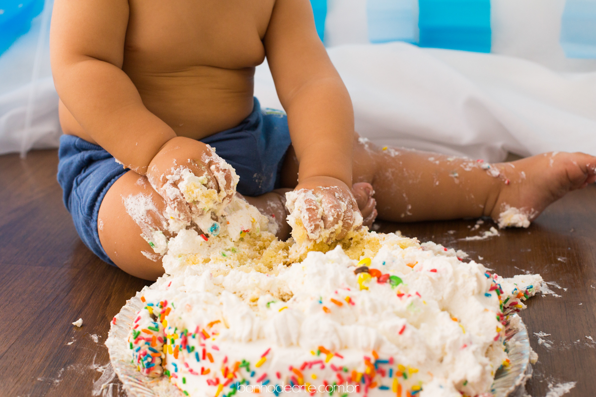 Smash the Cake | Samuel | Fotografado por Banho de Arte