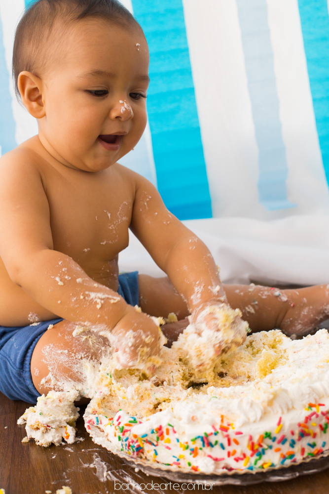 Smash the Cake | Samuel | Fotografado por Banho de Arte