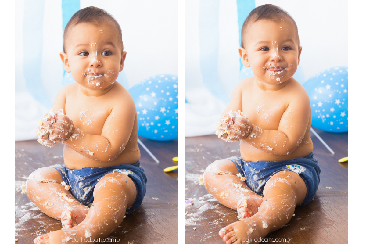Smash the Cake | Samuel | Fotografado por Banho de Arte