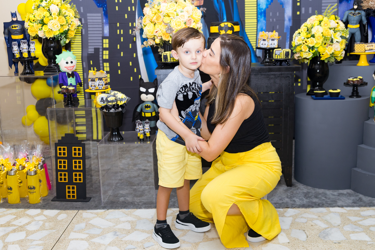 Aniversário Bernardo 4 anos - Decoração Batman
