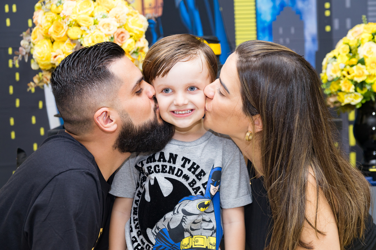Aniversário Bernardo 4 anos - Decoração Batman