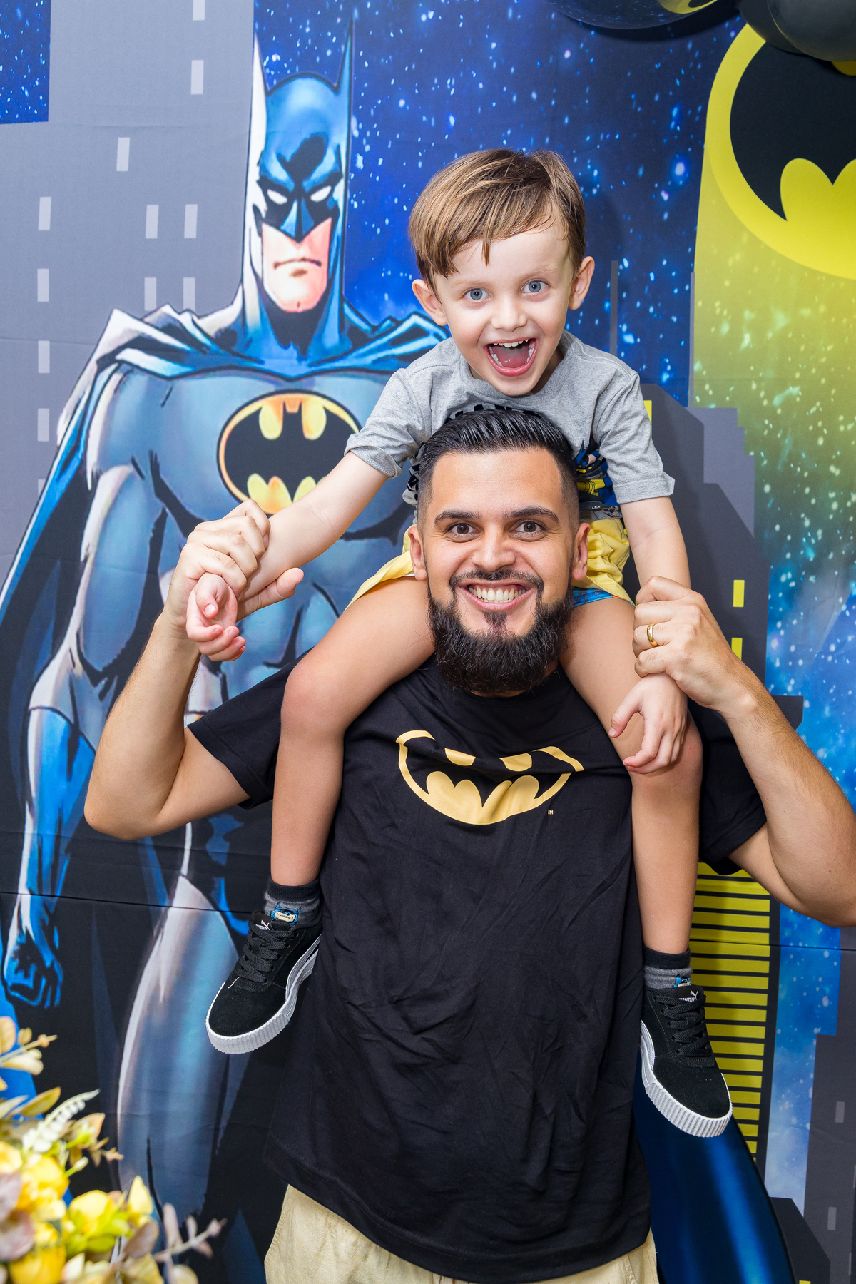 Aniversário Bernardo 4 anos - Decoração Batman