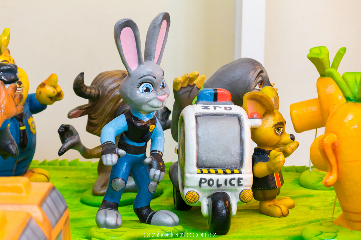 Aniversario de 4 anos da Estela com o tema Zootopia fotografado por Banho de Arte