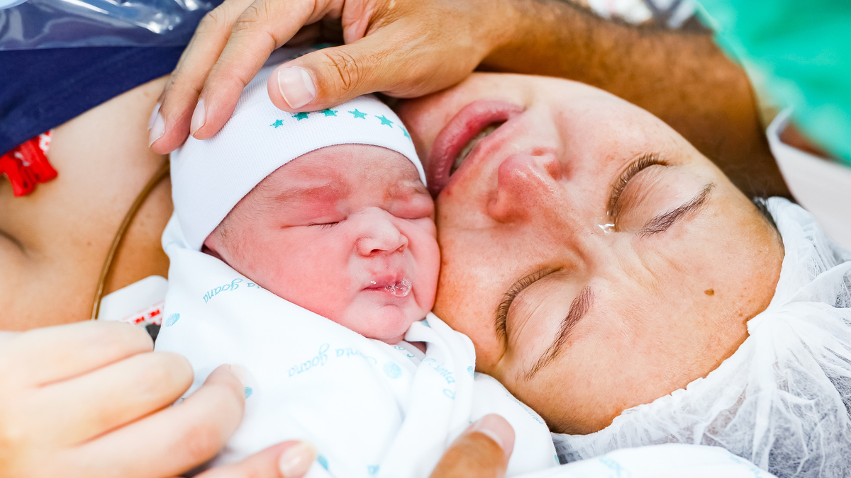 Fotografia de Parto - Maternidade Santa Joana - São Paulo
