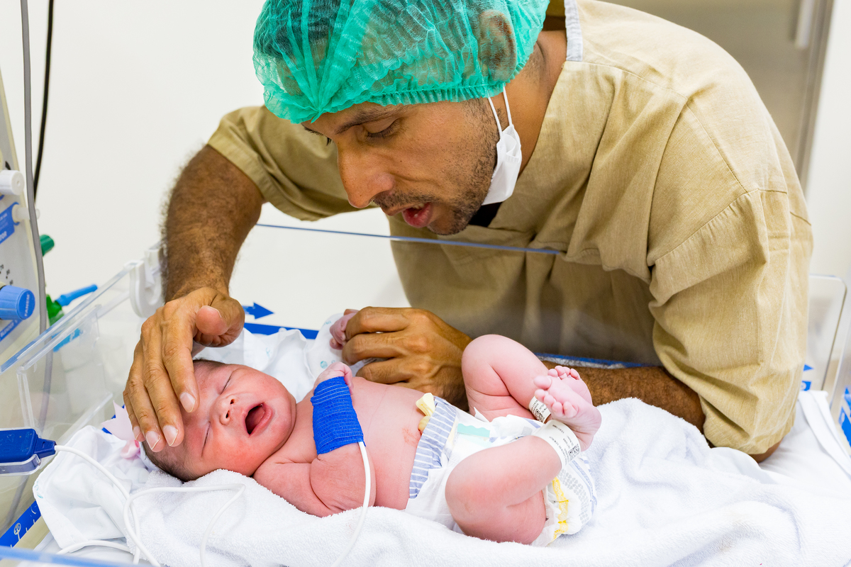 Fotografia de Parto - Maternidade Santa Joana - São Paulo