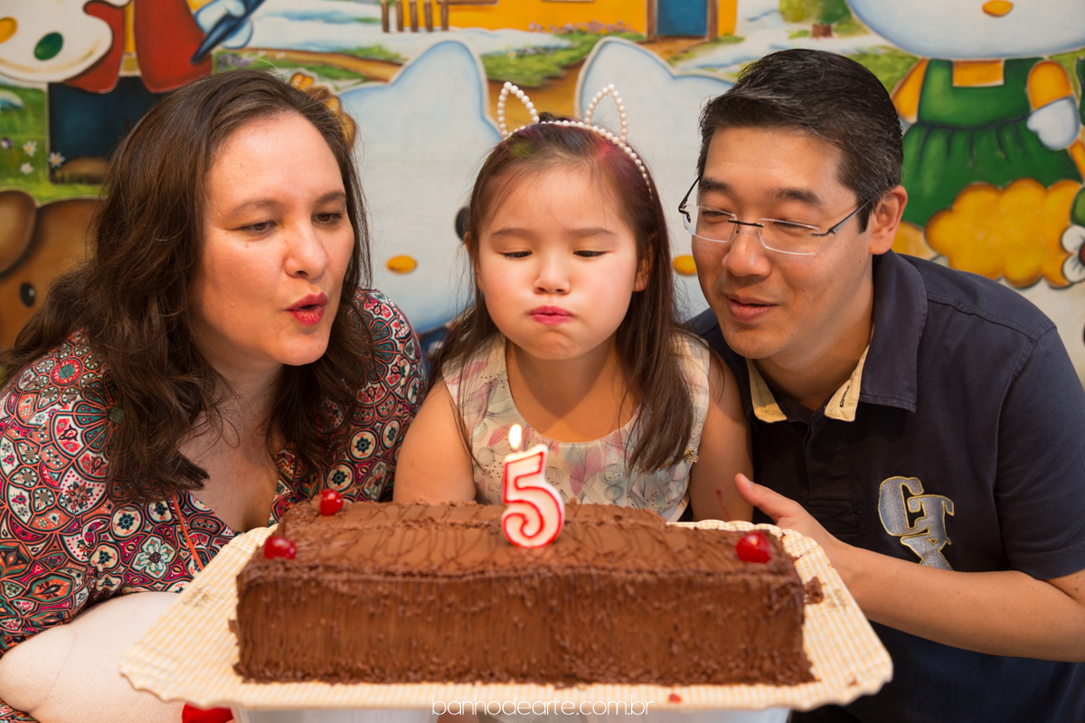 Aniversário de 5 anos da Estela - Tema Hello Kitty