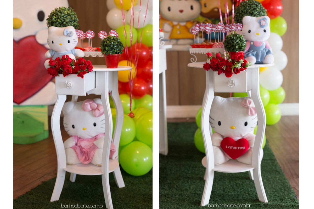 Aniversário de 5 anos da Estela - Tema Hello Kitty