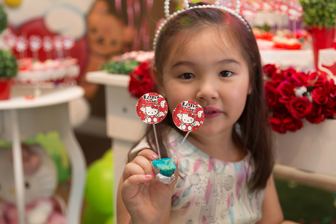 Aniversário de 5 anos da Estela - Tema Hello Kitty