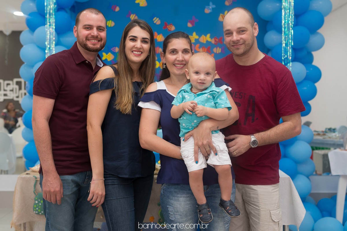 Padrinhos e papais, super sincronizados!