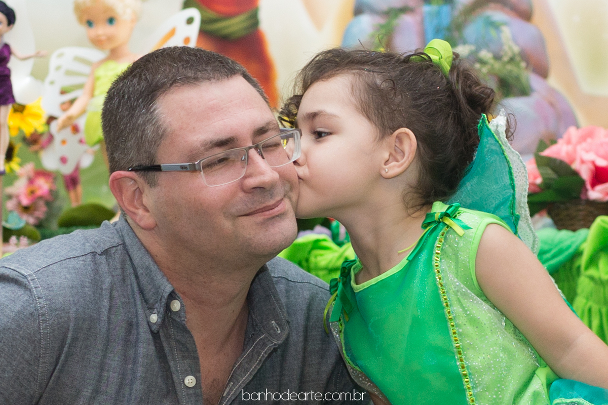 Aniversário de 4 anos da Alice com o tema Tinker Bell