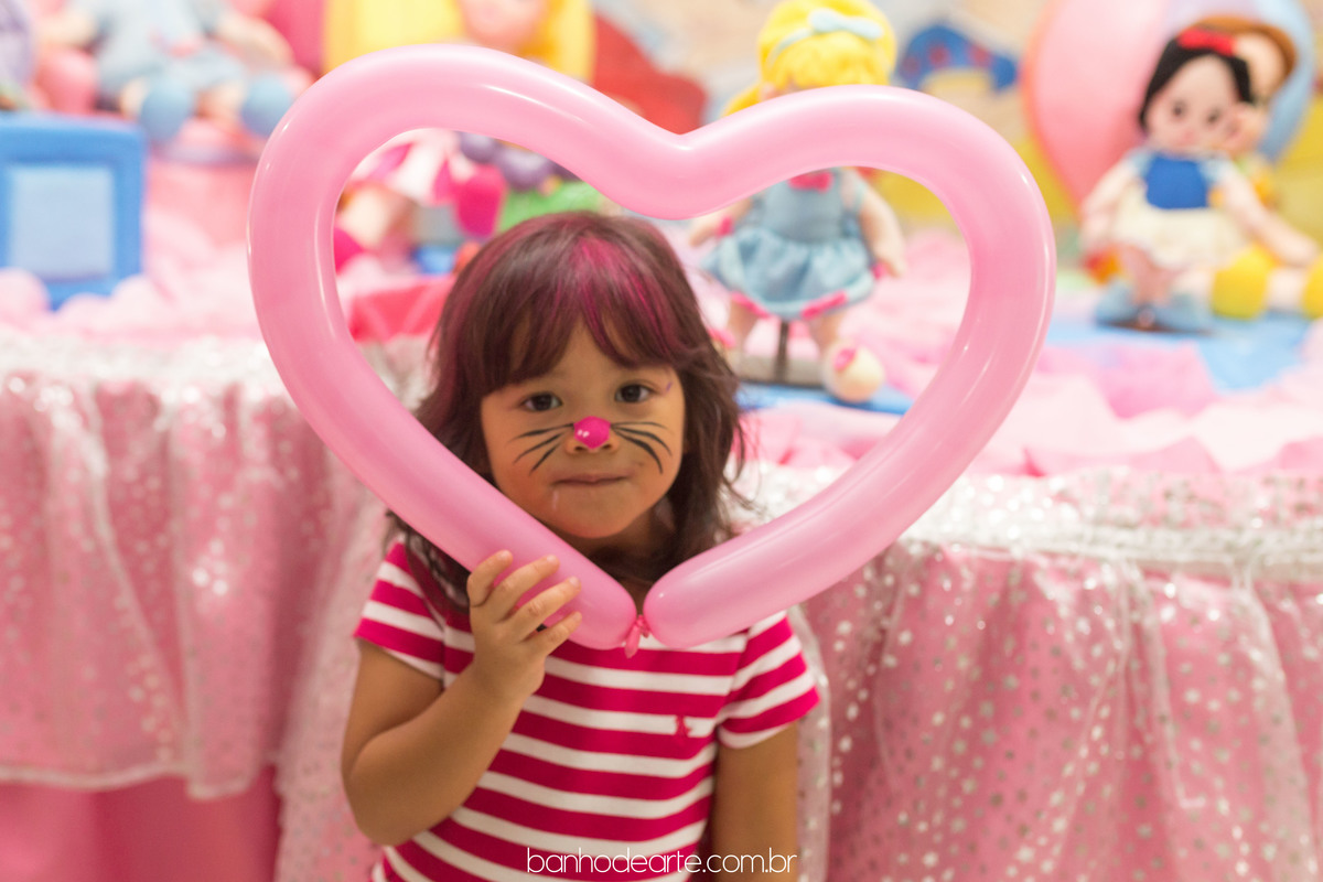 Aniversario de 5 anos da Vitoria - Tema Princesas Baby