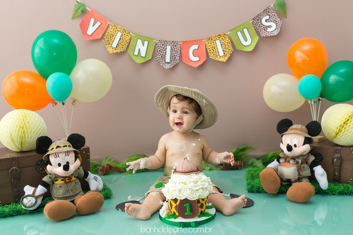 Smash the Cake Vinícius fotografado por Banho de Arte