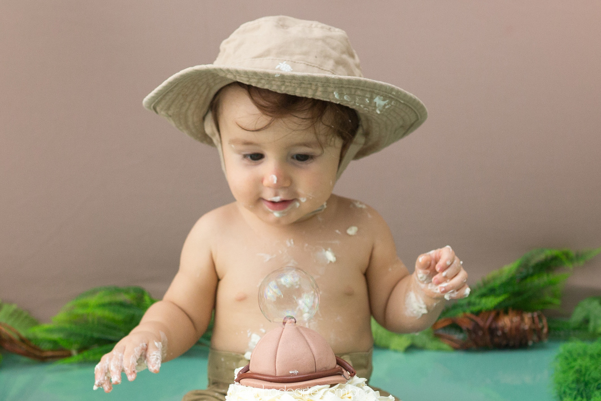 Smash the Cake Vinícius fotografado por Banho de Arte