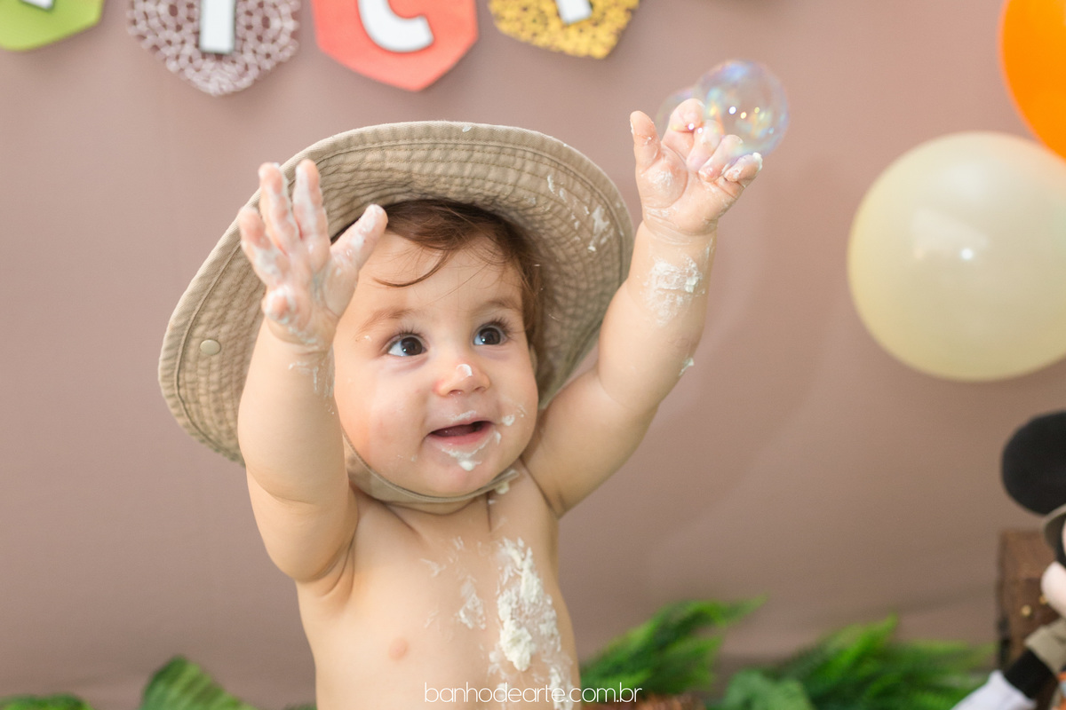 Smash the Cake Vinícius fotografado por Banho de Arte