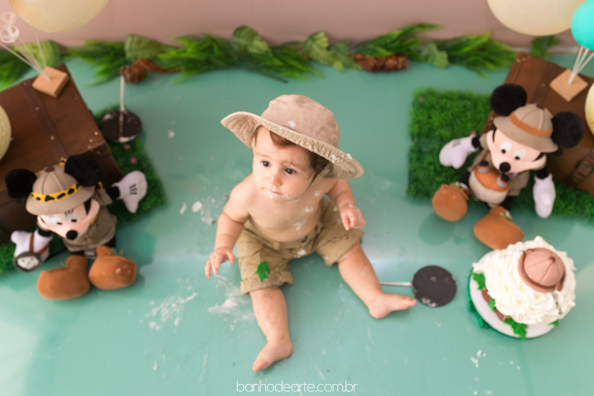 Smash the Cake Vinícius fotografado por Banho de Arte