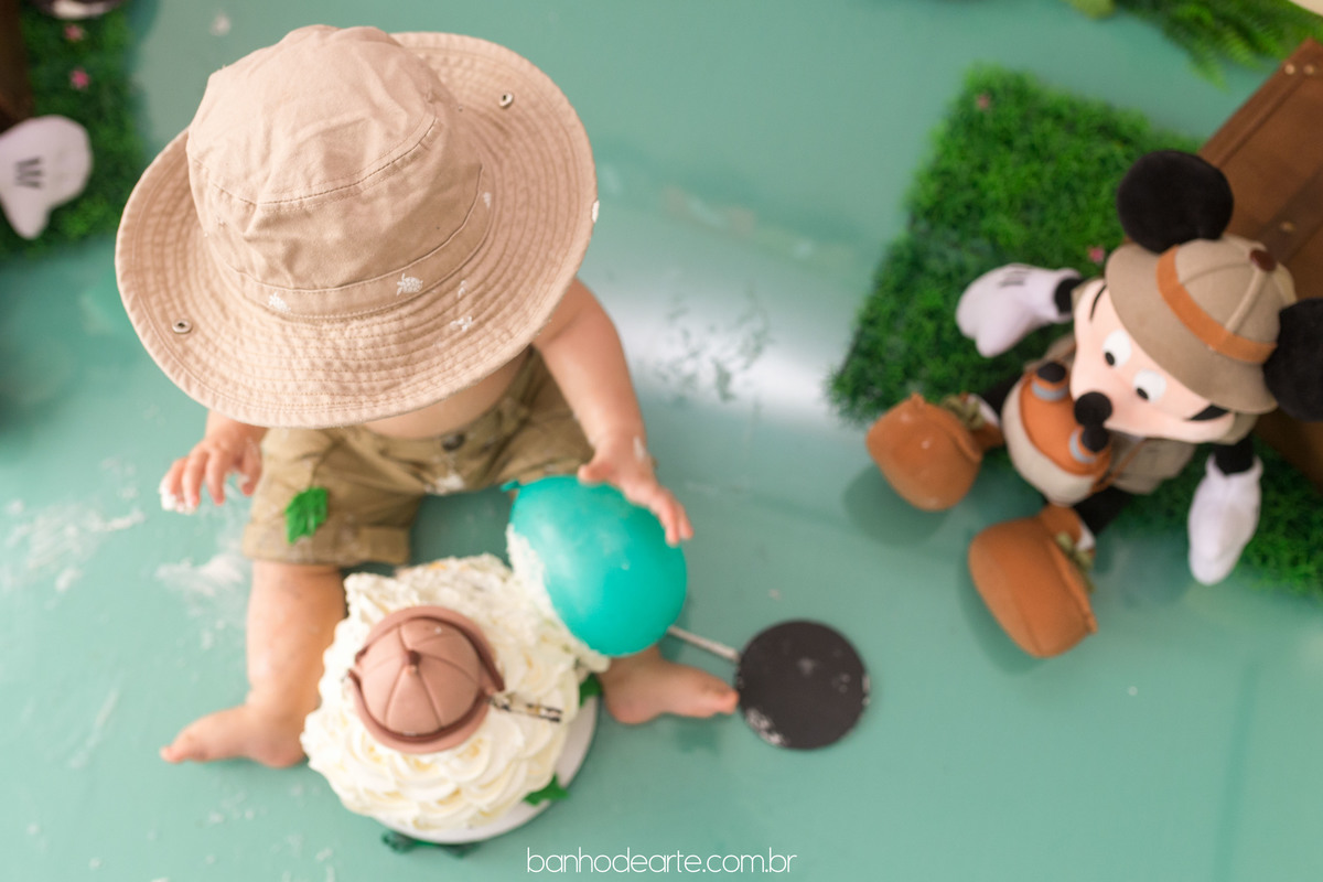 Smash the Cake Vinícius fotografado por Banho de Arte