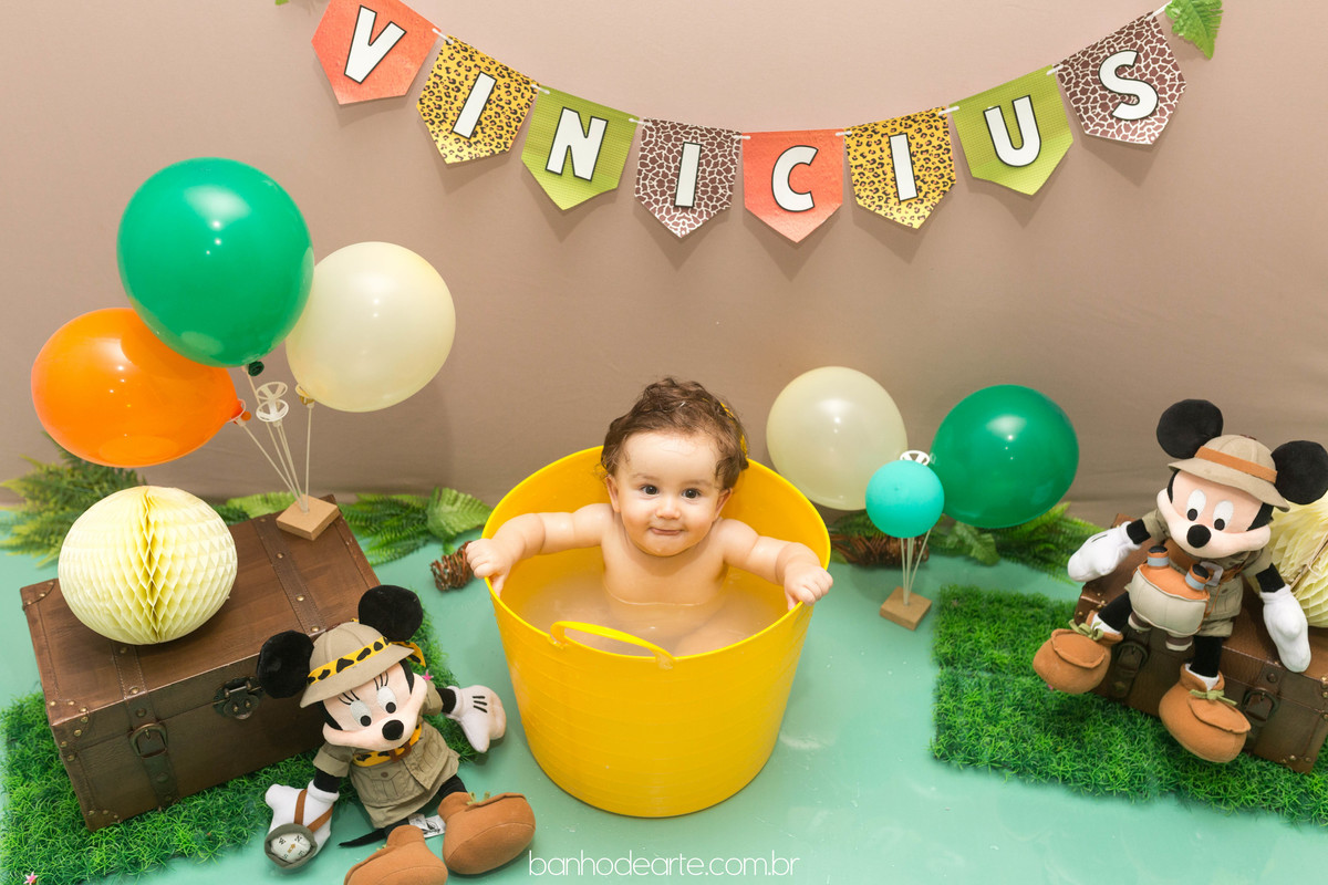 Smash the Cake and Bubble Vinícius fotografado por Banho de Arte