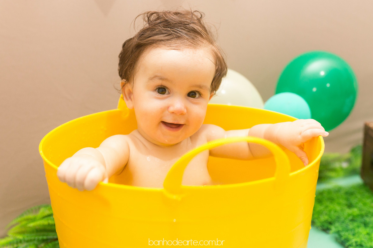 Smash the Cake and Bubble Vinícius fotografado por Banho de Arte