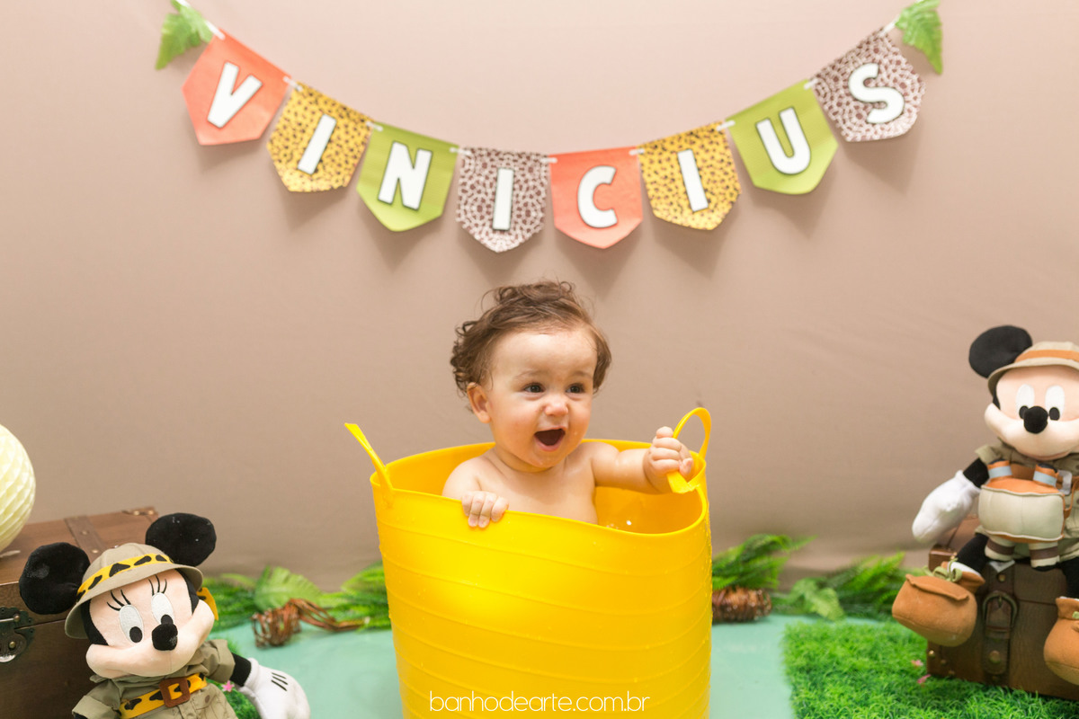 Smash the Cake and Bubble Vinícius fotografado por Banho de Arte