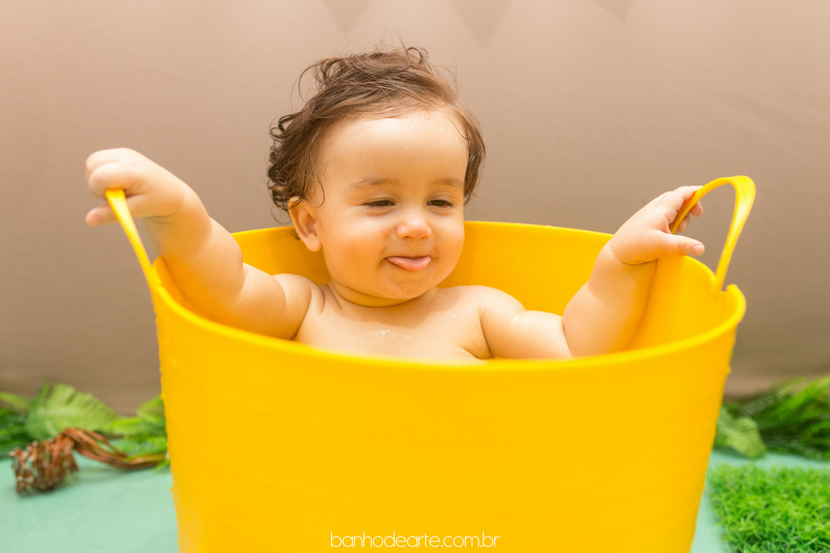 Smash the Cake and Bubble Vinícius fotografado por Banho de Arte